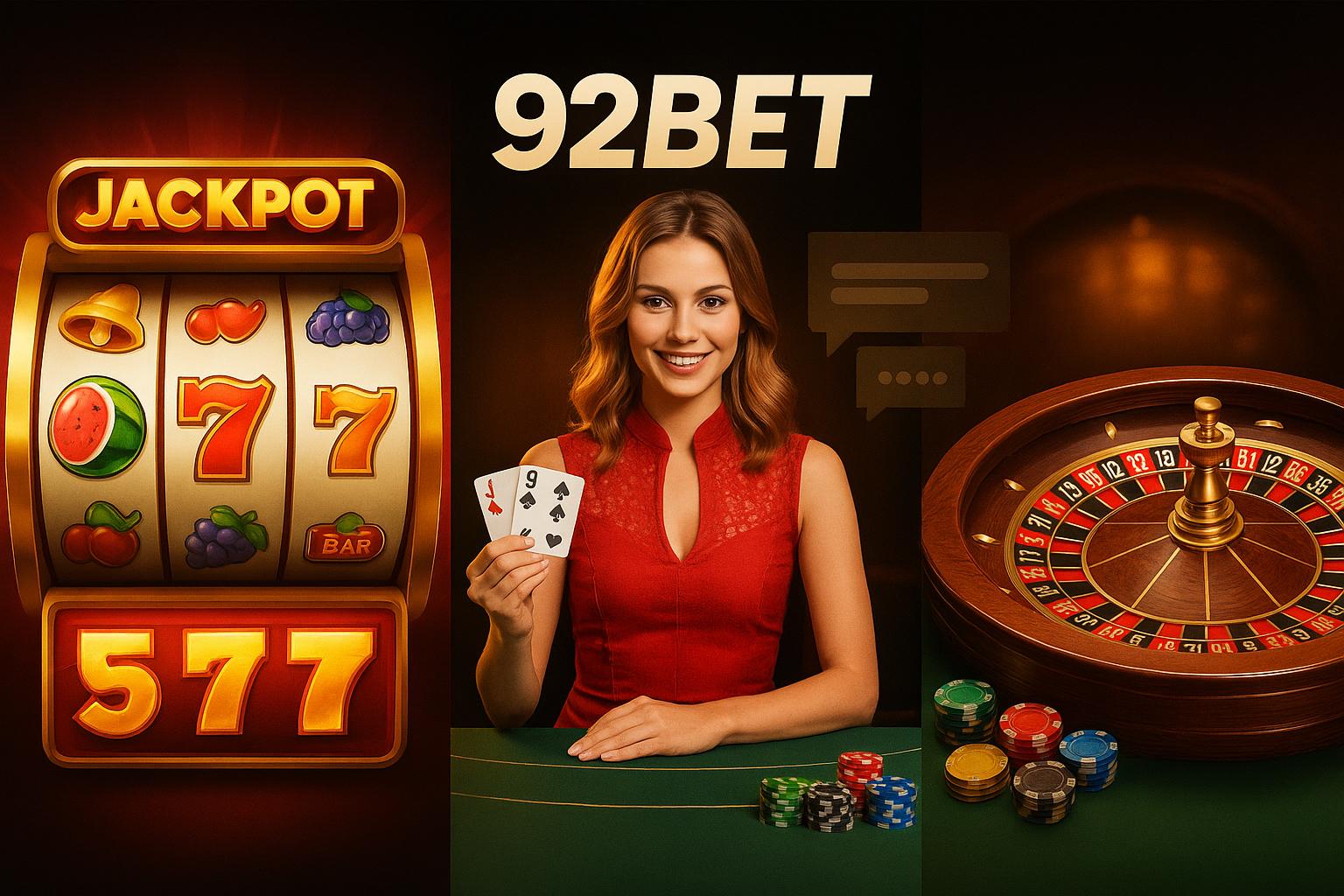 Jogos de cassino online 92BET  