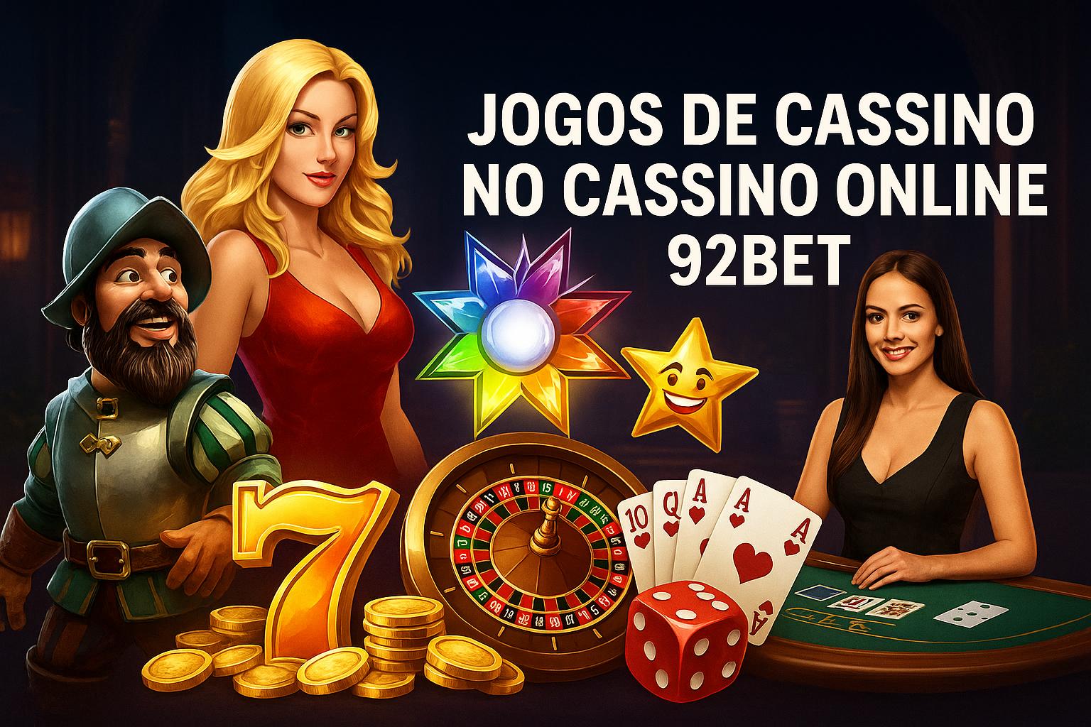 Jogos de cassino online inovadores e emocionantes na 92BET